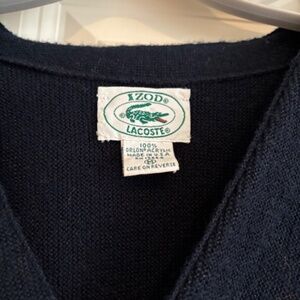 Vintage Izod Lacoste Cardigan